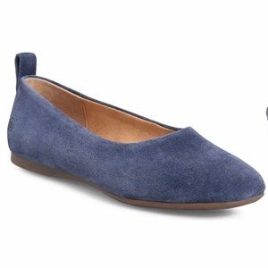 Brand new Born Beca Flats - Blue. Never worn. Still in original box, Sz 7.5
